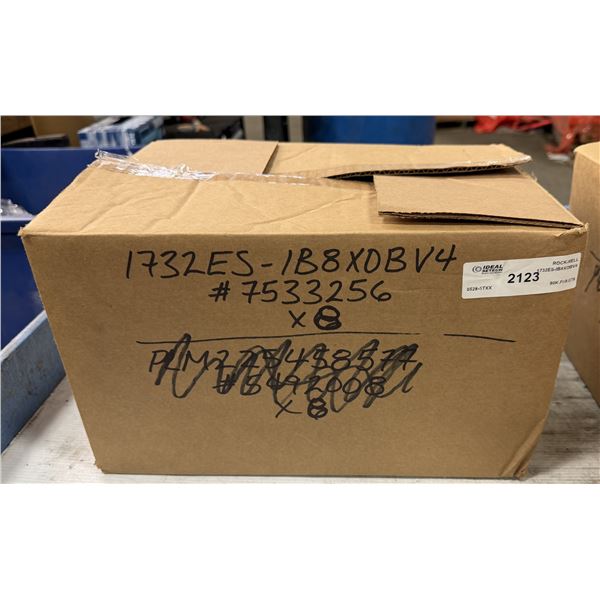 (6) Allen Bradley #1732ES-IB8X0BVA Armor Block Guard I/O Input/Output Modules