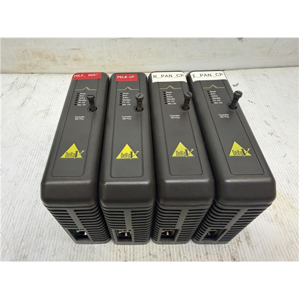 (4) Emerson #12P3439X012 Controller MD Plus Modules