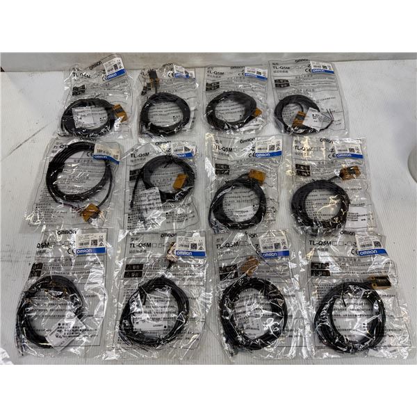 Lot of (12) Omron #TL-Q5MC1-Z Proximity Switches