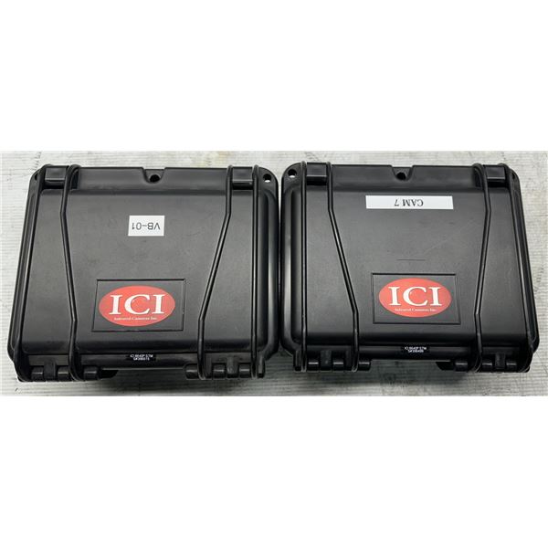 (2) ICI #8640P Infrared Cameras (30 Hz) w/Install USB & Case