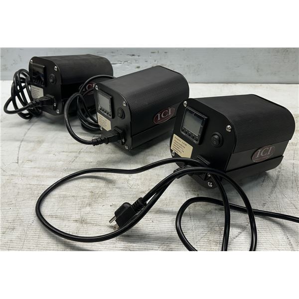 (3) ICI FM 640 P Series IR Camera Skin Temperature Screening Black Body w/Power Cords