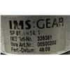 Image 4 : IMS #00500200 / 339381 Gear Motor