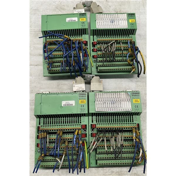 Lot of (4) Phoenix Contact InterBus-S Modules