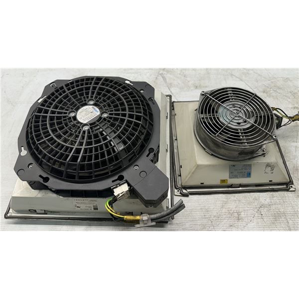 Lot of (2) Rittal Filter Fans #SK 3243.110 &SK 3325117