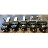 Image 2 : (5) Techmatic #DFS075-SR11-M-P Pneumatic Valve Actuators w/#ALS-400M2 Mechanical Switches