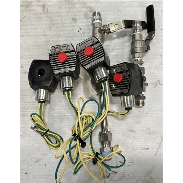 (4) Asco #EF8263H193SFMS Valves