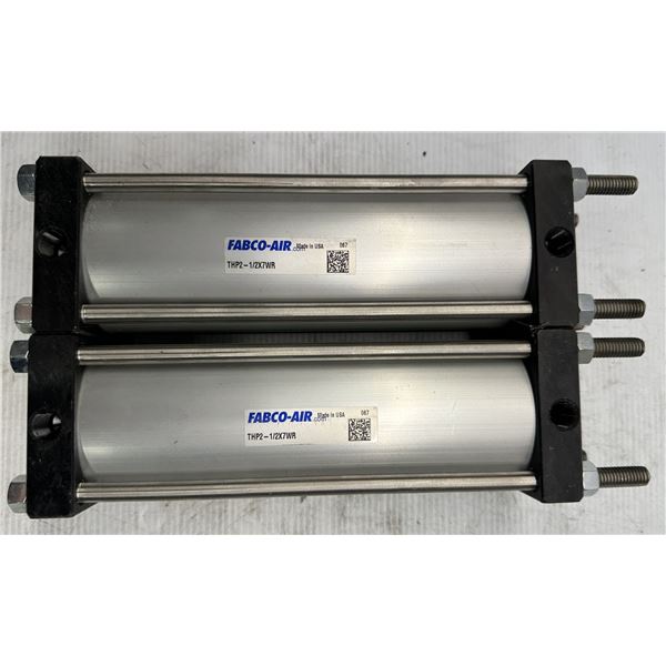 (2) Fabco-Air #THP2-1/2X7WR Cylinders