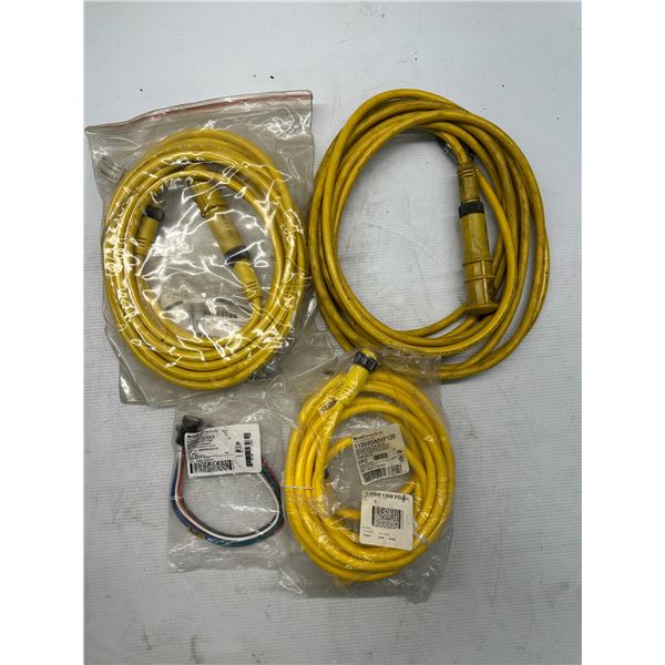 Lot of (4) Misc. Brad Connectivity Cables