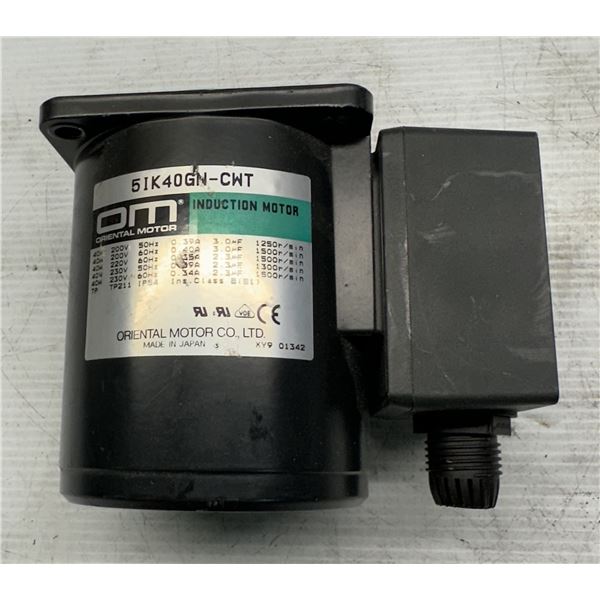 Oriental Motor #5IK40GN-CWT Induction Motor