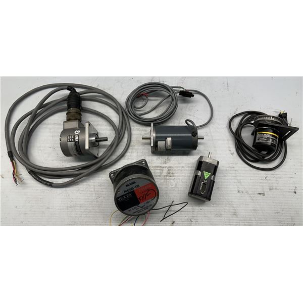 Lot of (5) Misc. Encoders