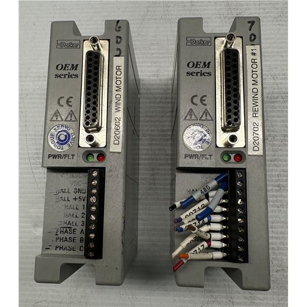 (2) Parker Hann #OEM770T Compumotor Microstepper Drives