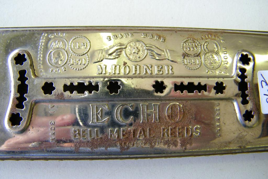 M.Hohner HARMONICA Echo Bell Metal Reeds
