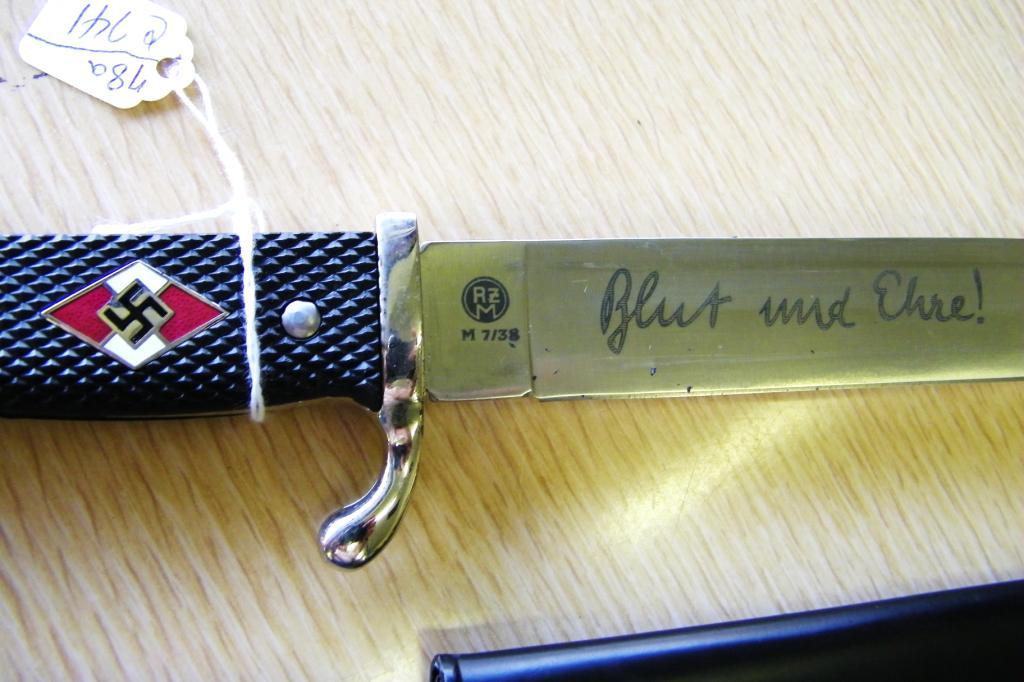 Nazi Youth Knife 11" L Has Sheath