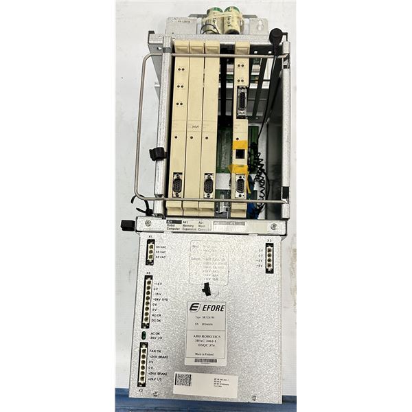 ABB #3HAC 3462-1/DSQC 374 Type SR 92A530 Efore Power Supply w/Back Panel Control Board #3HAC2424-1