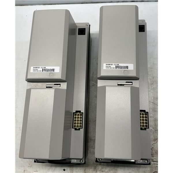 (2) ABB #3HAB8101-8/14A / DSQC346G Servo Drives