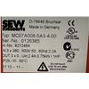 Image 4 : Sew Eurodrive #8272484 Type MC07A008-5A3-4-00 Movitrac Inverter