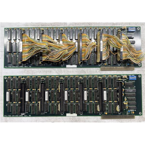 (2) Advantech #PCL-722 144 DIO Card Rev. A2 Circuit Boards