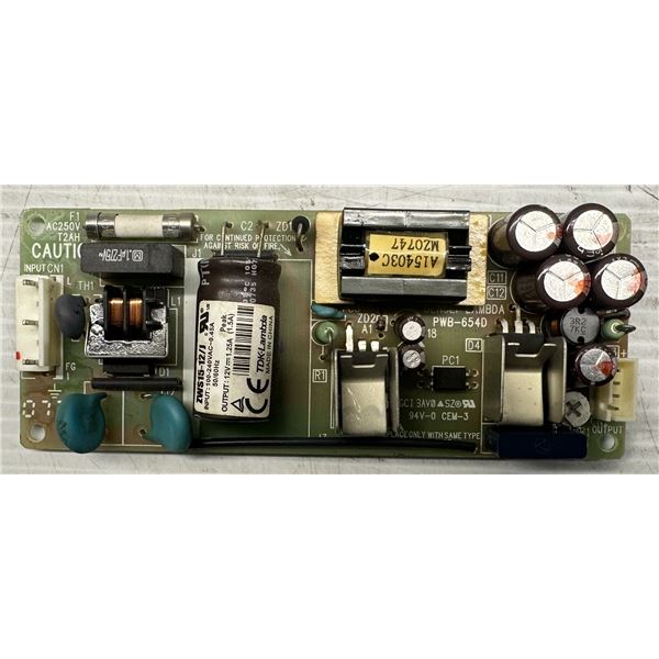 Densei-Lambda #PWB-654D Power Supply Board