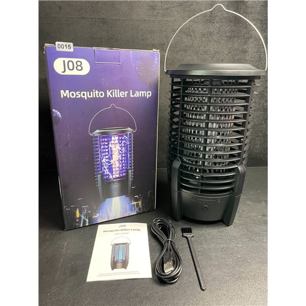 USB Rechargeable Electric Solar Bug Zapper/UV Mosquito Killer Lamp; 4200V, Hanging Design - New