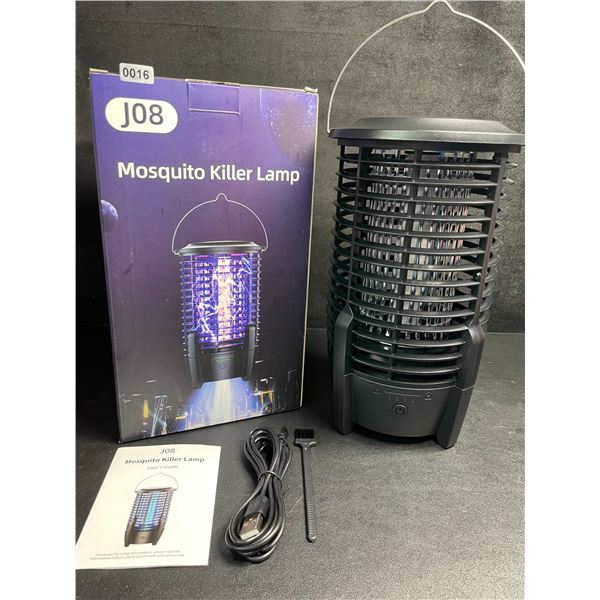 USB Rechargeable Electric Solar Bug Zapper/UV Mosquito Killer Lamp; 4200V, Hanging Design - New