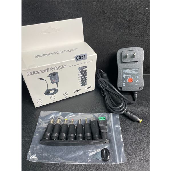 Universal Laptop Adapter/Laptop Charger Set - Various Size Adapters Included - Brand New