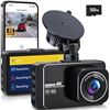 Image 1 : Dellfy 4K Dash Cam Front & Rear with WiFi/App Control - UHD, Night Vison, IPS Screen - New Sealed!