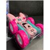 Image 4 : Pink Remote Control Double-Sided R/C Stunt Car with LED Headlights - Flip/Stunt Car Toy - Brand New