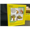 Image 7 : 3-Pack LED Color-Changing Mushroom Plug-In Night Lights w/ Dusk to Dawn Sensor; 7-Colors - New