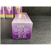 Image 4 : 4-Pack E12 LED Bulbs; 20W Candelabra LED Light Bulbs; Warm White, 3000K - New