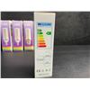 Image 5 : 4-Pack E12 LED Bulbs; 20W Candelabra LED Light Bulbs; Warm White, 3000K - New
