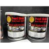 Image 3 : Pond Shield Non-Toxic Epoxy Resin Kit (1.5Qt) Black; Great for Ponds/Aquariums/Birdbaths etc. New