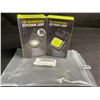 Image 3 : 2-Pack COB Rechargeable Keychain Lights/Magnetic Powerful/Bright Pocket Flashlights - New