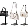 Image 1 : 3-Pack Purse Holders/Handbag Display Stands/Hangers for Bags - For Closet/Vendors/Retail Use - NEW
