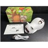Image 2 : LED Cute Lazy Raccoon Bedside Lamp; Touch Control, Dimmable & Rechargeable - New