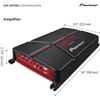 Image 7 : Pioneer 1000W Max Bridgeable Two-Channel Power Amplifier (Model: GM-A5702) BRAND NEW!