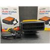 Image 3 : Lot of 2 Auto Air Purification Heater Fans - 200W - 12V Plug-In Design - Brand New