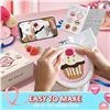 Image 2 : 6PC Punch Needle Coasters Craft Kit/Embroidery Kit for Beginners - Includes All Tools Needed! New