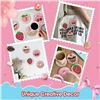 Image 3 : 6PC Punch Needle Coasters Craft Kit/Embroidery Kit for Beginners - Includes All Tools Needed! New