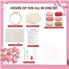 Image 4 : 6PC Punch Needle Coasters Craft Kit/Embroidery Kit for Beginners - Includes All Tools Needed! New