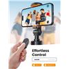 Image 7 : 71" Extendable Tripod/Selfie Stick with Bluetooth Remote; Compact/Easy-Fold Case Design - New