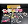 Image 1 : 12PC Hello Kitty & Friends Squishies/Keychains/Sticker Set - New in Box