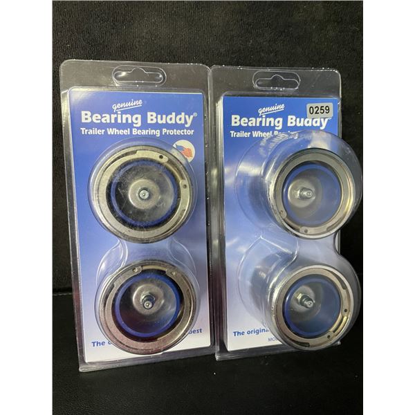 2 Packs of Genuine Bearing Buddy Trailer Wheel Bearing Protectors (Model 1980A) - New