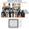 Image 5 : Kingarage Garden Tool Rack/Organizer; Holds 50 Long-Handled Tools/Rakes/Shovels/Brooms - NEW