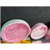 Image 6 : HUGE Hello Kitty Birthday Party Supply Set (Plates, Cups, Spoons, Forks, 2x Tablecloths, Straws) New