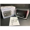 Image 1 : Safe Box/Keepsake Piggy Bank Box with Key/Passcode (Black) Money Safe for Kids - New