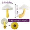 Image 9 : 3-Pack LED Color-Changing Mushroom Plug-In Night Lights w/ Dusk to Dawn Sensor; 7-Colors - New