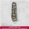 Image 4 : Victorinox Swiss Army Spartan Pocket Knife Multi-Tool - Spartan Camo - New in Box!