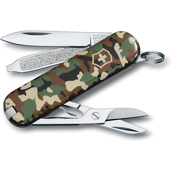 Victorinox Classic SD Swiss Army Knife Multi-Tool, Camouflage - New in Box!