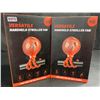 Image 1 : Lot of 2 Versatile Handheld Portable Cooling Fans/Stroller Fans; USB Rechargeable Design - New