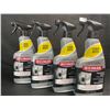 Image 1 : Lot of 4 Weiman Stainless Steel Cleaner & Polish Sprays (651ml) For Streak-Free Shine - New